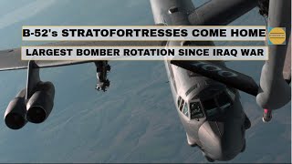 B 52s Stratofortress Comes Home (2019) [Today]| B 52 Bombers Return From a Short Term Deployment