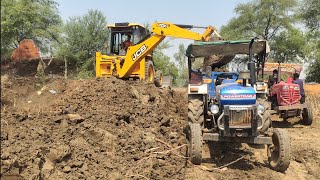 MD Jcb Life - JCB 3DX ECO Xpart Loading Mud In Tractors | Mahindra And Powertrac Tractors