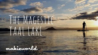 The Magestic Taal Volcano (Binitian Maliit) and Taal Lake | Makie Dee