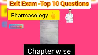 #MSBTE D Pharma Exit Exam 👆#10 Most important question#new update