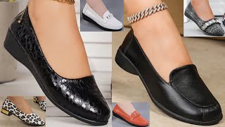 2025 LATEST COMFORTABLE DAILY WEAR SHOES DESIGNS FOR WOMEN LATEST SLIP ON FOOTWEAR BEST COLLECTION