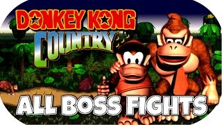 Donkey Kong Country▪ All Boss Fights + Final Boss