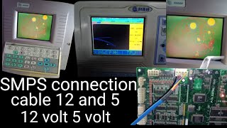 SMPS connection display SMPS cable 12 volt and 5 volt HD video