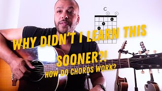 WHY DIDN'T I LEARN THIS IN MY FIRST LESSON? - What Are Chords?