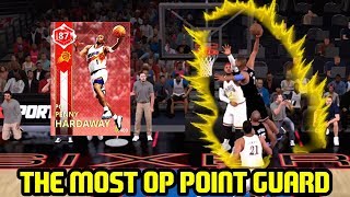 RUBY PENNY HARDAWAY IS THE MOST OP POINT GUARD! POSTER DUNKS! NBA 2K18 MYTEAM SUPERMAX GAMEPLAY