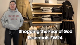 Fear of God Essentials FW24 VLOG | LWH Clothing Samples are in!