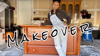 DRESSER MAKEOVER | $14 furniture flip!! 😲