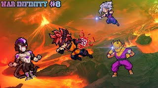 WAR INFINITY: CAPITULO 8,EL INICIO DEL FIN ⚡,MINI SERÍE, SPRITE ANIMATION 💥