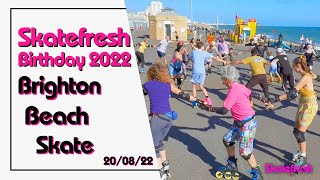 Skatefresh 22nd Birthday Brighton Beach Skate 20th Aug 2022: Skate Jam, Games, Dancing, Roller disco