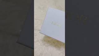 DIOR cute Gusset card holder Unboxing #diorunboxing #dior #gusset #cardholder