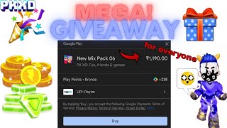 (MEGA GIVEAWAY FOR EVERYONE‼️) PKXD MEGA GIVEAWAY FREE GEMS AND COINS 🎁🎉 #pkxd #pkxdgiveaway