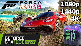 Forza Horizon 5 - GTX 1660 Super - 1080p/1440p/4K - Gameplay Benchmark