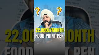 Ever Seen a Food Print Pen?😱 #fba #amazonfbasuppliers #business #shorts #trending