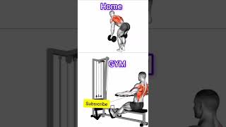 Back workout Home&GYM