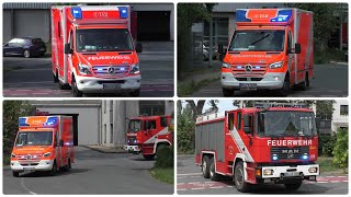 Einsatzfahrten Feuerwehr und Rettungsdienst in Duisburg