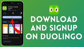 How to Download & Signup on Duolingo (2024) | Duolingo Tutorial