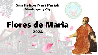 San Felipe Neri Parish Flores de Maria Prusisyon ng Sagala Mandaluyong City