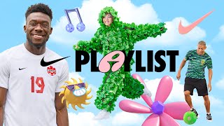 Wall sit challenge with Alphonso Davies! Richarlison’s precise kicks | Nike Playlist (S11E10) | Nike