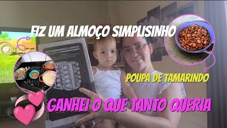 ROTINA REAL+GANHEI UM PORTA CONDIMENTOS//FIZ UM ALMOÇO SIMPLES//POUPA TAMBÉM #vlogderotina #vlog