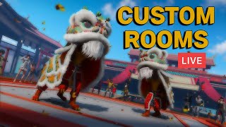 CUSTOM ROOMS LIVE PUBG MOBILE