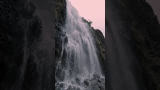 Manthokha Waterfall ,nature's splendor in Pakistan's Kharmang Valley.#short #waterfall #travel