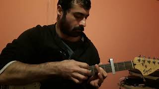 Alternate Way of Finger Practising on Electric Guitar / Improvisational