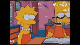 Los Simpson en Canal 13 (Junio 2004)