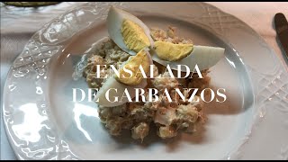 Cómo hacer ENSALADA DE GARBANZOS [Receta: PASO a PASO] @TheCottonCloud