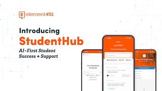 Introducing StudentHub - AI-First Student Success and Support Webinar