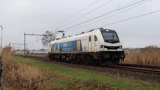 Testritten met de Euro9000 locomotief van Stadler in Nederland