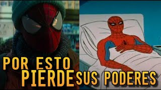 La GRAN DEBILIDAD de SPIDERMAN (Pierde sus poderes) | #shorts #spidermannowayhome #spiderverse