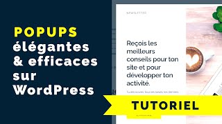 WordPress : Comment créer des popups élégantes avec Hustle ? [Gratuit]