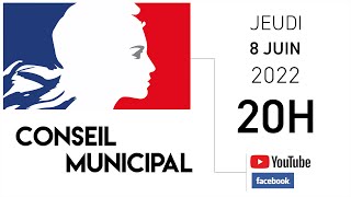 Conseil municipal du 8 juin 2023