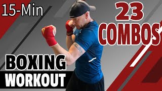 Amateur boxers: IMPROVE your combos with this 15 Min Boxing Workout | Follow along