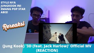 (Jung Kook) '3D (feat. Jack Harlow)' Official MV (Reaction)