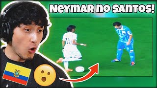 GRINGOS REAGEM À QUANDO NEYMAR HUMILHAVA PELO SANTOS