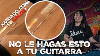 ¿Cómo humidificar tu guitarra antes de que sea muy tarde? - Tutorial | Eusica