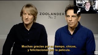 Reacting to Interview Ben Stiller and Owen Wilson Zoolander 2