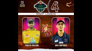 LIVE || MZ SEASON 4 || MATCH 15 || AKS MOTORS V/S YOUTH FALCONS || AR PRODUCTION