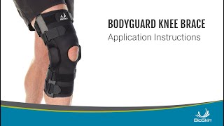 Bodyguard Knee Brace Application Instructions