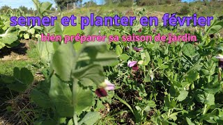 semer et planter en février