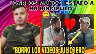 Como Julio Iero  fue Estafado😭con Cursos  de 🤡🤮Carlos Máster Muñoz y gasto su dinero 💸