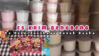 IDE BISNIS || Cara Membuat Es krim Beng Beng Untuk Usaha Harian ( Delicious Ice Cream Bengbeng )