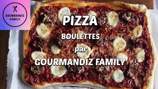 RECETTE SIMPLE Pizza boulettes