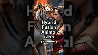 Hybrid Fusion Animals As Created By Ai ❤️‍🔥 Part 9 #ai #aiart #hybrid #fusion #animals #demon