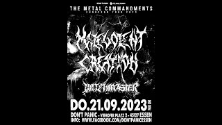 Malevolent Creation-"Monster" Live 21.9.2023 at Don`t Panic Essen