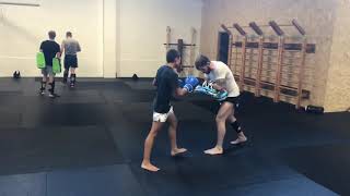 Tin Training Muay Thai at sweet box Sunday 21 October 2018