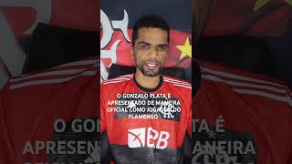 GONZALO PLATA EQUATORIANO É APRESENTADO DE MANEIRA OFICIAL COMO JOGADOR DO FLAMENGO.