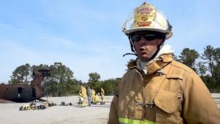 Air National Guard Firefighters burn through training (2019) 🇺🇸