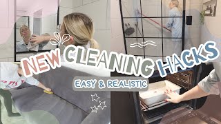 NEW 2024 CLEANING HACKS ! SIMPLE, EASY TIPS THAT ACTUALLY WORK 🤩